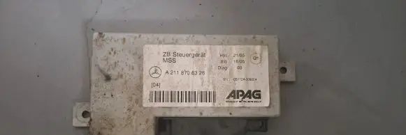 Mercedes-Benz E W211 Other control units/modules A2118706326