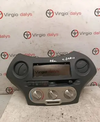 Toyota Yaris Climate control/heater control trim 7591977010