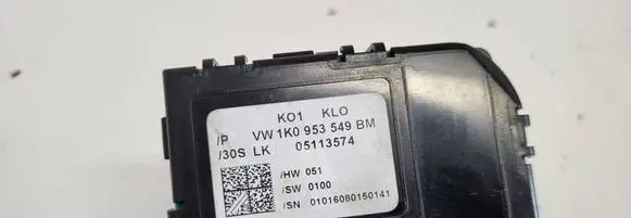 Volkswagen Golf V Steering angle sensor 1K0953549BM 05113574 01016080150141