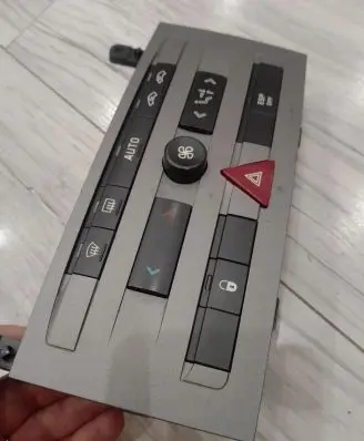 Peugeot 407 Climate control unit