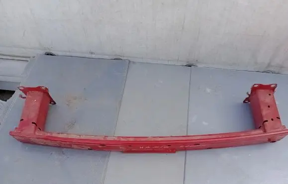 Rear bumper support beam