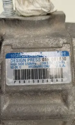 Air conditioning (A/C) compressor (pump)
