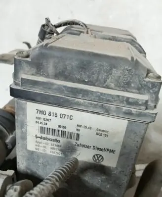 Volkswagen Transporter - Caravelle T5 Auxiliary pre-heater (Webasto) 7H0815071C