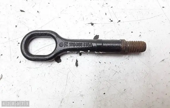 Towing hook eye