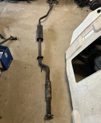 Nissan Almera Tino Muffler/silencer 203014U360