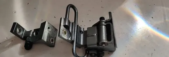 Audi Q7 4L Rear door lower hinge 4L0833411A S444806C