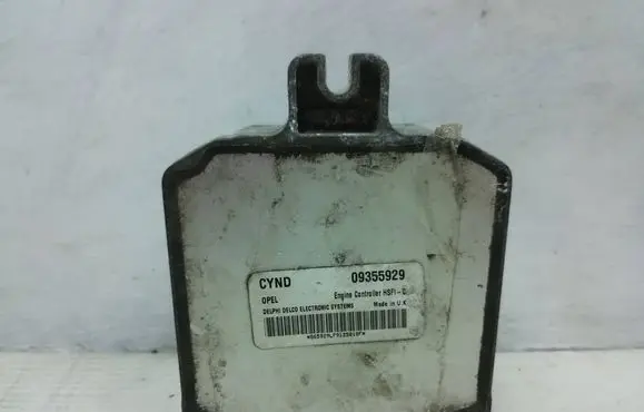 Opel Astra G Engine control unit/module D98005 09355929