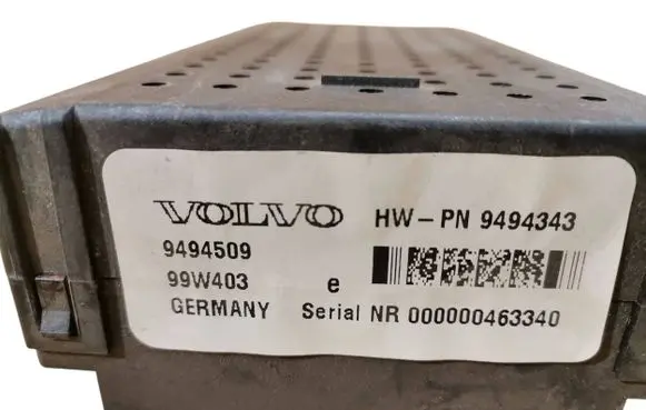Volvo S80 Fuse module 9494343 9494509 99W403