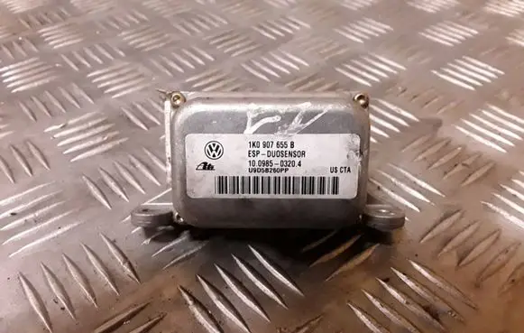 Volkswagen Golf V ESP acceleration yaw rate sensor 1K0907655B 10098503204