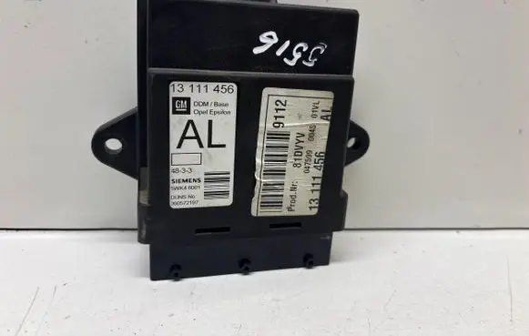 Opel Vectra C Door control unit/module 13111456