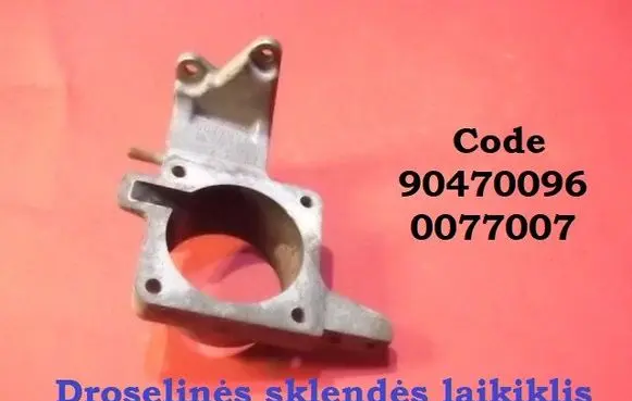 Opel Zafira A Throttle valve 90470096 0077007