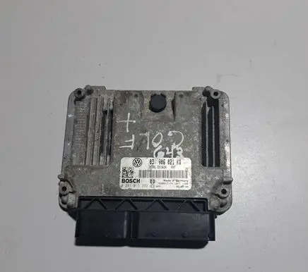 Volkswagen Golf Plus Engine control unit/module 03G06021KQ 0281013233 1039S17174
