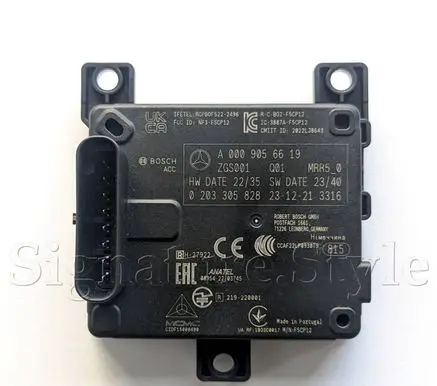 Mercedes-Benz AMG GT C192 Distronic sensor radar A0009056619 A0009007054 A0009006647