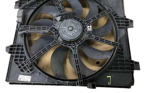 Nissan Juke I F15 Air conditioning (A/C) fan (condenser) 214813ZU0B