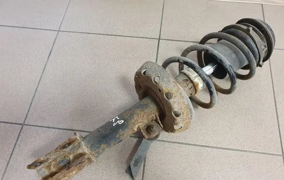Opel Zafira A Front shock absorber with coil spring