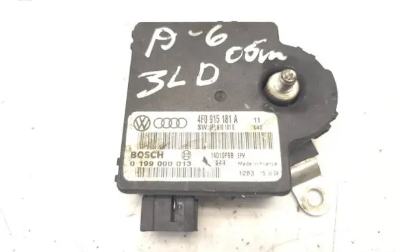 Audi A6 S6 C6 4F Power management control unit 4F0915181A 0199000013 4F0910181E