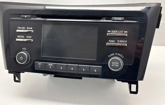 Nissan Rogue Radio/CD/DVD/GPS head unit 281859TB0A CQFN45E1GX 111015
