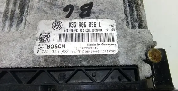 Volkswagen PASSAT B6 Engine control unit/module 03G906056L 03G906021AB 0281015023