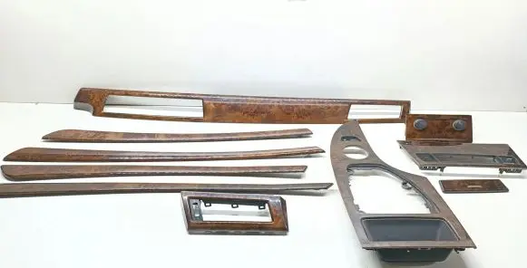 BMW 5 E60 E61 Interior decorative trim set 6970268 1360185 1360100