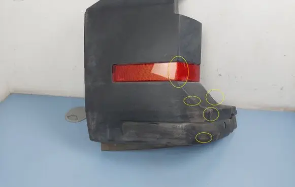 Volkswagen Crafter Rear bumper corner part panel trim 7C0807321B