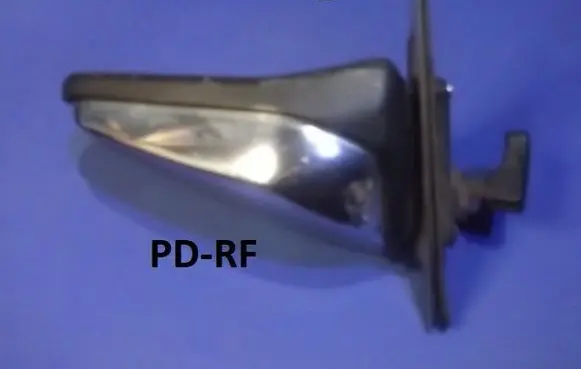 Mercedes-Benz W123 Manual wing mirror E117050 1238110461