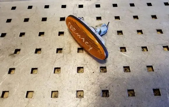 Front fender indicator light