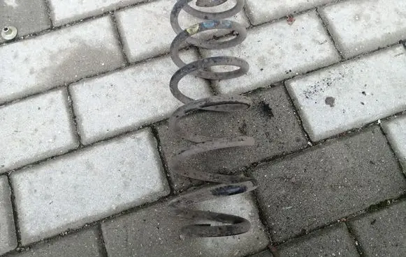 Volkswagen Fox Rear coil spring