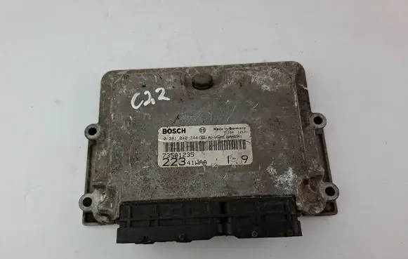 Fiat Doblo Engine control unit/module 73501235 0281010344