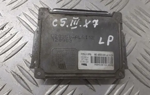 Citroen C5 Voltage converter/converter module 89034934