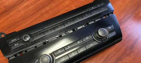 BMW 5 F10 F11 Climate control unit 924124301