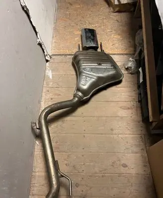 Mercedes-Benz CL C216 Muffler/silencer A2164910400 SN0580 A2058545054