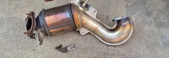 Volkswagen Golf V Catalyst/FAP/DPF particulate filter 1K0131701CG 1K0178PA 1K0254200H