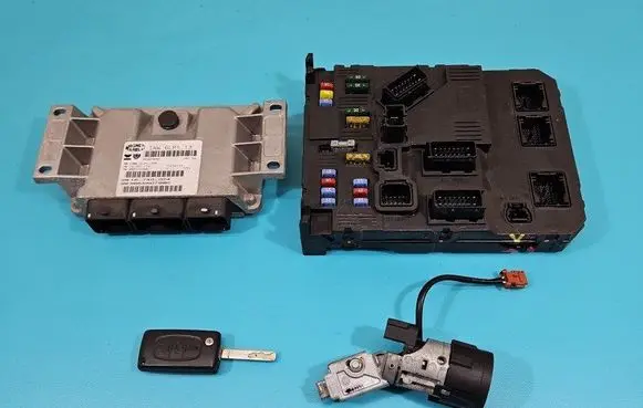 Peugeot 407 Engine control unit/module ECU 9656607980 IMPRK1437195