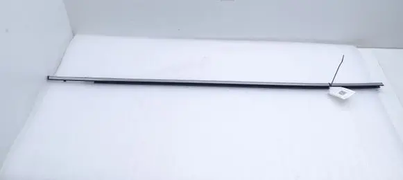 Front door glass trim molding