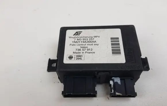 Volkswagen Sharan Immobilizer control unit/module 7M3953257 73657912