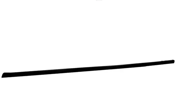 Front door glass trim molding