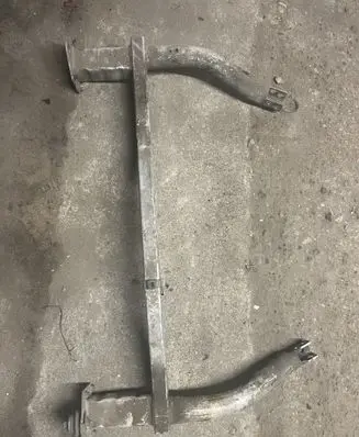 Peugeot 407 Radiator support slam panel bracket 
