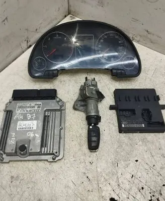 Audi A4 S4 B7 8E 8H Engine ECU kit and lock set 