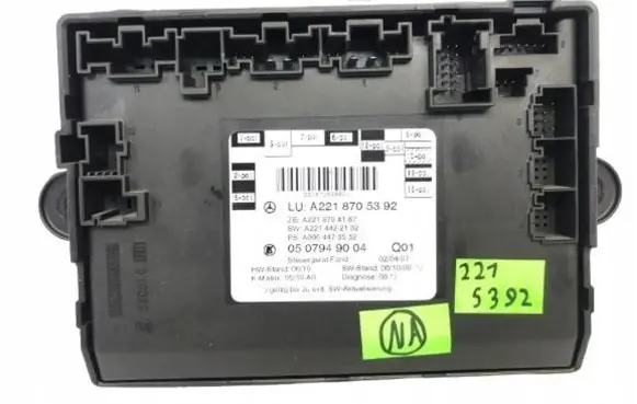 Mercedes-Benz S W221 Comfort/convenience module A2218705392