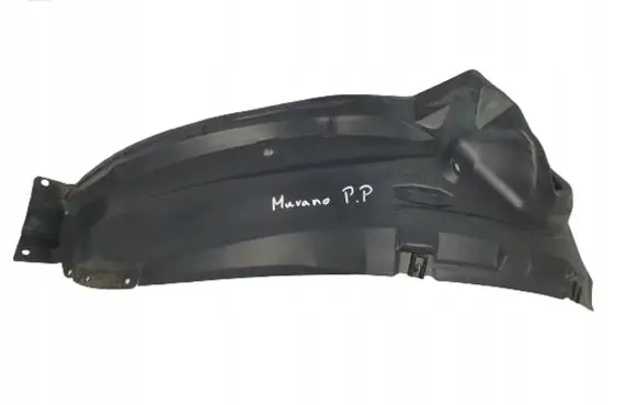 Front wheel arch liner splash guards