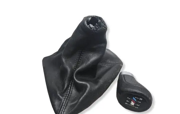 BMW 3 E90 E91 Gear lever shifter trim leather/knob 25117595282