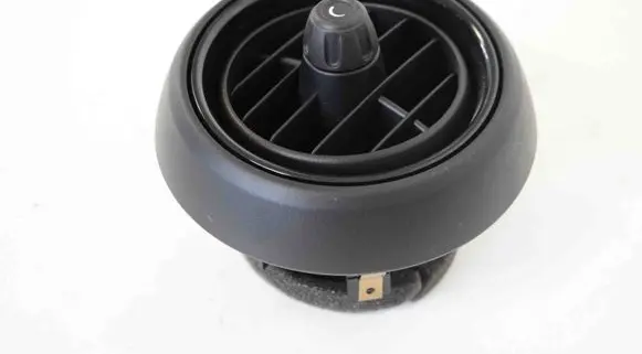 Dashboard air vent grill cover trim