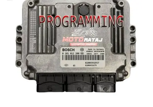 Renault Master II Engine control unit/module 0281012200 8200391957 8200451679