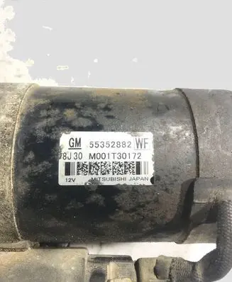 Opel Insignia A Starter motor 55352882 M001T30172