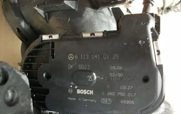 Mercedes-Benz CL C215 Throttle valve A1131410125