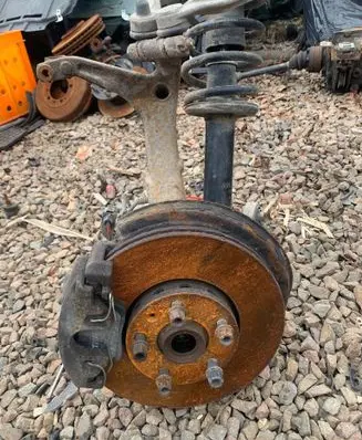Volkswagen PASSAT B5 Front shock absorber with coil spring 