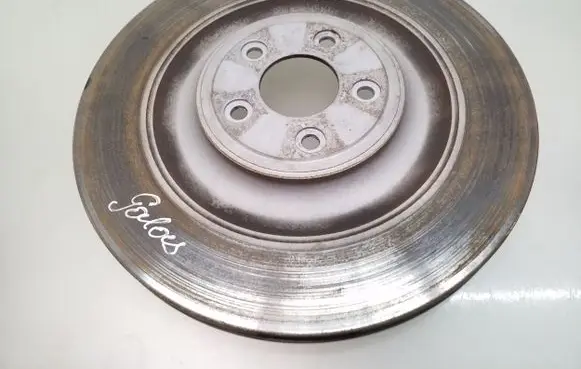 Jaguar XJ X351 Rear brake disc ATE126174 ATE2401260174 C2P13648
