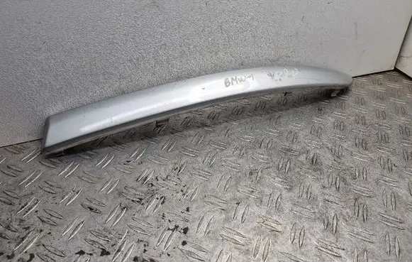 Rear bumper trim bar molding
