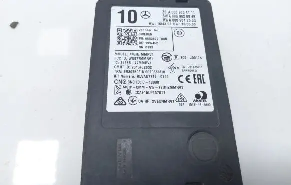 Mercedes-Benz GLE W167 Blind spot module A0009054111