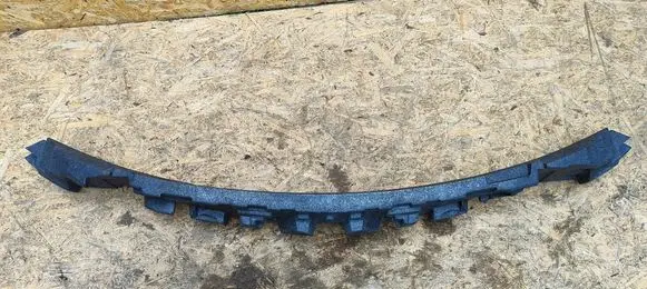 Front bumper foam support bar